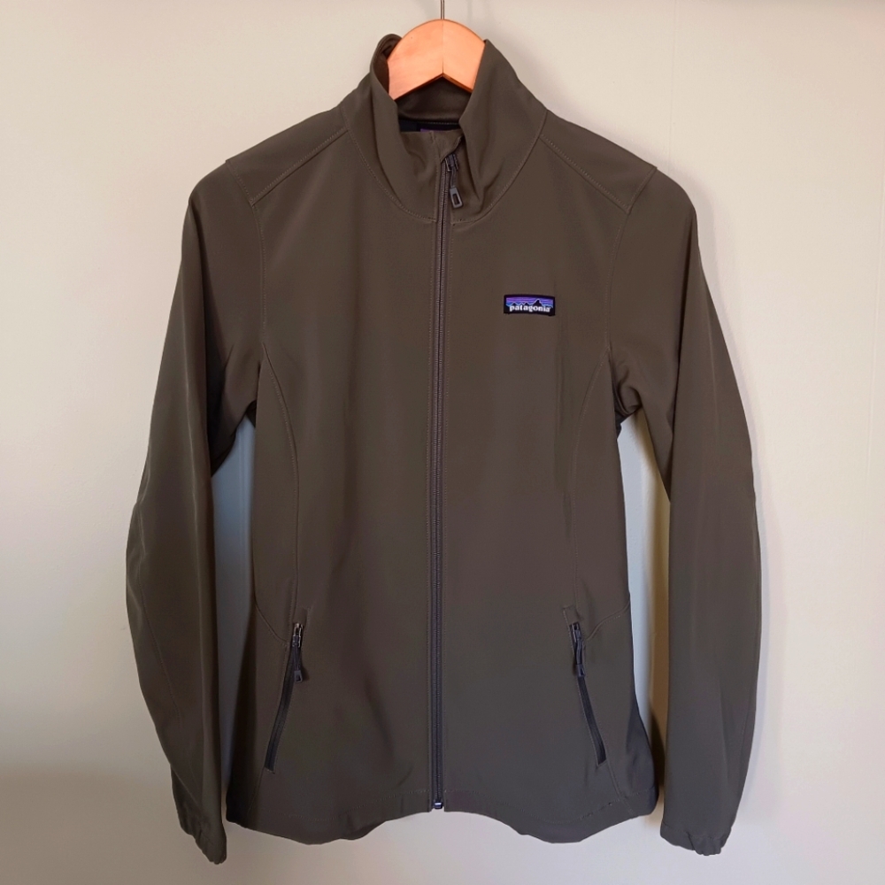 Like New Patagonia Sidesend Jacket Woman's S Moss Green